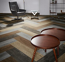 Flotex Wood planks 151001 Black Wood фото 3 | FLOORDEALER